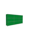 Système de rangement 9 portes USM Haller 225 x 35 x h109 cm