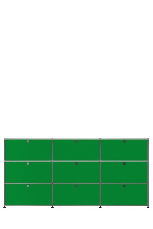 Système de rangement 9 portes USM Haller 225 x 35 x h109 cm