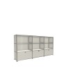 Système de rangement 9 modules 3 portes USM Haller 225 x 35 x h109 cm