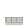 Système de rangement 9 modules 3 portes USM Haller 225 x 35 x h109 cm