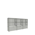 Système de rangement 9 modules 3 portes USM Haller 225 x 35 x h109 cm