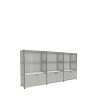 Système de rangement 9 modules 3 portes USM Haller 225 x 35 x h109 cm