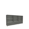 Système de rangement 9 modules 3 portes USM Haller 225 x 35 x h109 cm