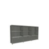 Système de rangement 9 modules 3 portes USM Haller 225 x 35 x h109 cm