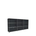 Système de rangement 9 modules 3 portes USM Haller 225 x 35 x h109 cm