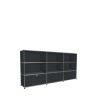 Système de rangement 9 modules 3 portes USM Haller 225 x 35 x h109 cm