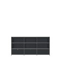 Système de rangement 9 modules 3 portes USM Haller 225 x 35 x h109 cm