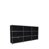 Système de rangement 9 modules 3 portes USM Haller 225 x 35 x h109 cm
