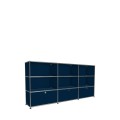 Système de rangement 9 modules 3 portes USM Haller 225 x 35 x h109 cm