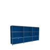 Système de rangement 9 modules 3 portes USM Haller 225 x 35 x h109 cm