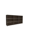 Système de rangement 9 modules 3 portes USM Haller 225 x 35 x h109 cm