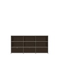 Système de rangement 9 modules 3 portes USM Haller 225 x 35 x h109 cm