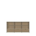 Système de rangement 9 modules 3 portes USM Haller 225 x 35 x h109 cm