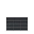 Système de rangement 12 modules 6 portes USM Haller 225 x 35 x h144 cm