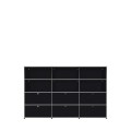 Système de rangement 12 modules 6 portes USM Haller 225 x 35 x h144 cm