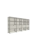 Système de rangement 16 modules 4 portes USM Haller 300 x 35 x h144 cm