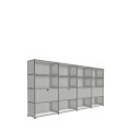 Système de rangement 16 modules 4 portes USM Haller 300 x 35 x h144 cm