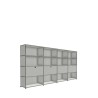 Système de rangement 16 modules 4 portes USM Haller 300 x 35 x h144 cm