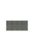Système de rangement 16 modules 4 portes USM Haller 300 x 35 x h144 cm