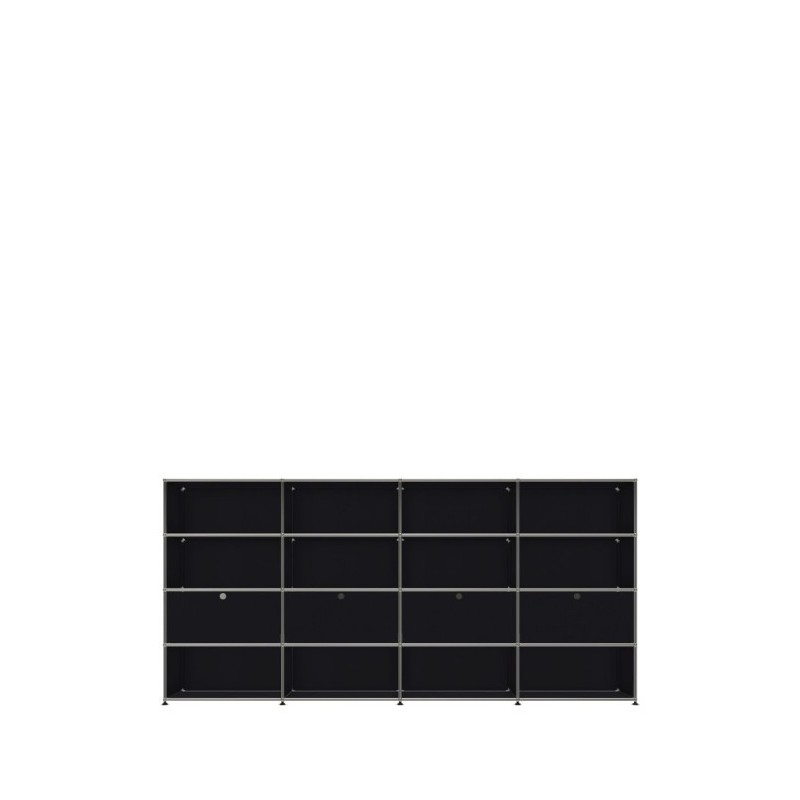 Système de rangement 16 modules 4 portes USM Haller 300 x 35 x h144 cm