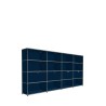 Système de rangement 16 modules 4 portes USM Haller 300 x 35 x h144 cm