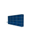Système de rangement 16 modules 4 portes USM Haller 300 x 35 x h144 cm