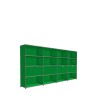 Système de rangement 16 modules 4 portes USM Haller 300 x 35 x h144 cm