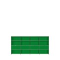 Système de rangement 16 modules 4 portes USM Haller 300 x 35 x h144 cm