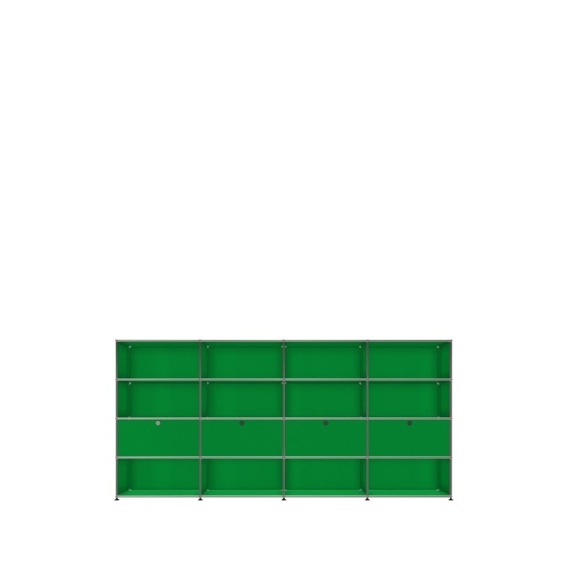 Système de rangement 16 modules 4 portes USM Haller 300 x 35 x h144 cm