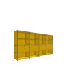 Système de rangement 16 modules 4 portes USM Haller 300 x 35 x h144 cm