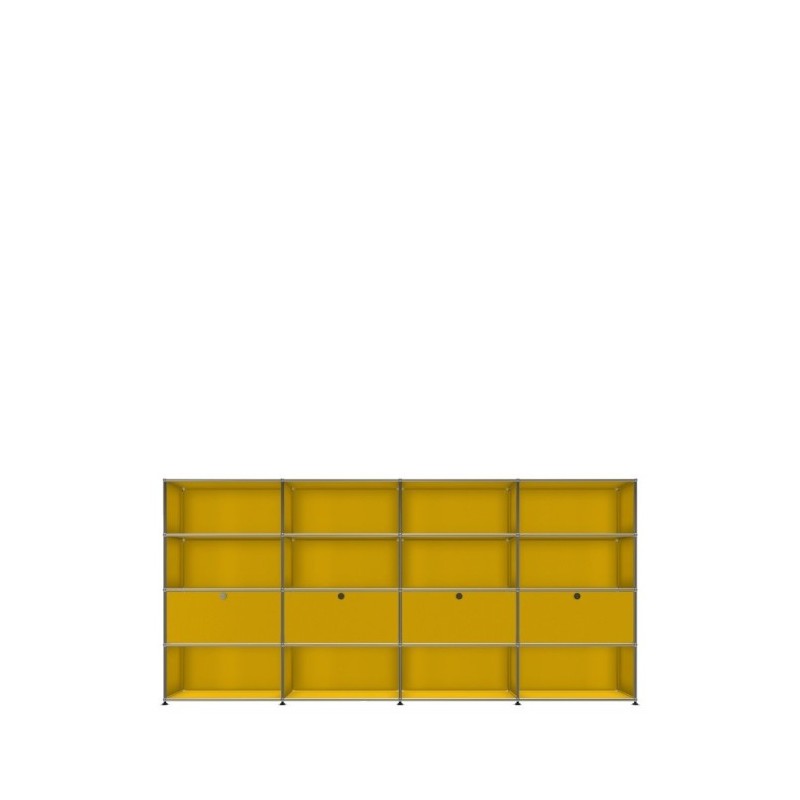 Système de rangement 16 modules 4 portes USM Haller 300 x 35 x h144 cm