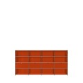 Système de rangement 16 modules 4 portes USM Haller 300 x 35 x h144 cm