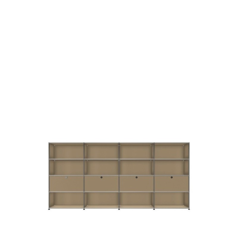 Système de rangement 16 modules 4 portes USM Haller 300 x 35 x h144 cm