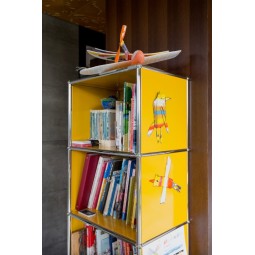 Système de rangement 4 modules 2 portes USM Haller 75 x 35 x h144 cm