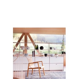 Système de rangement 12 modules 6 portes USM Haller 225 x 35 x h144 cm