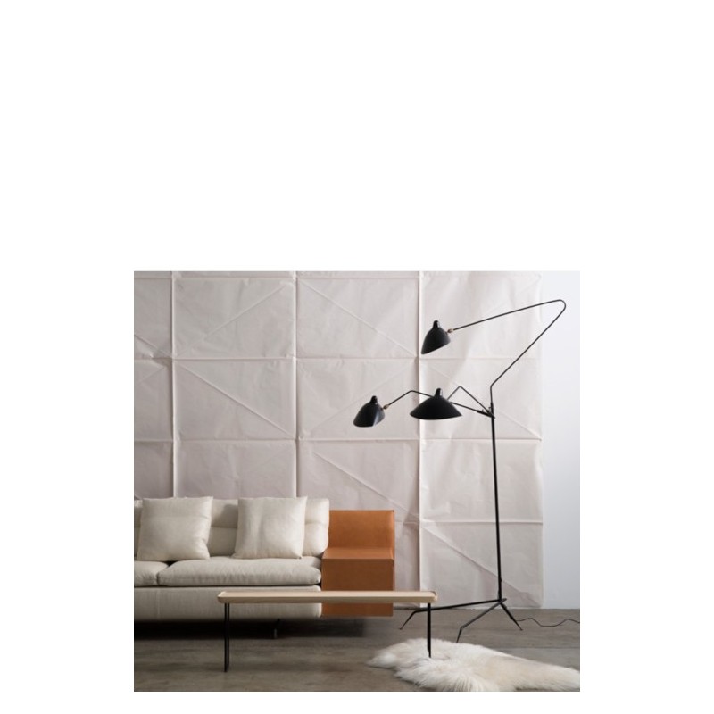 Serge Mouille 3-arm Floor Lamp