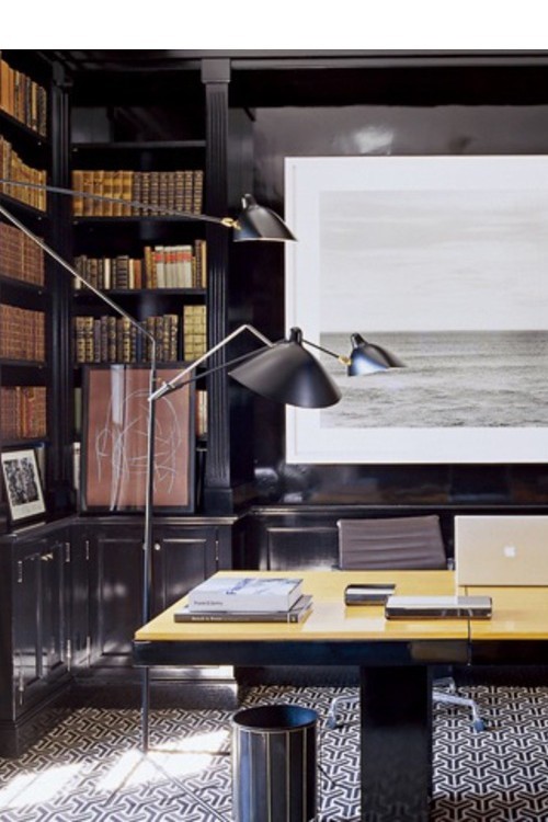 Serge Mouille 3-arm Floor Lamp
