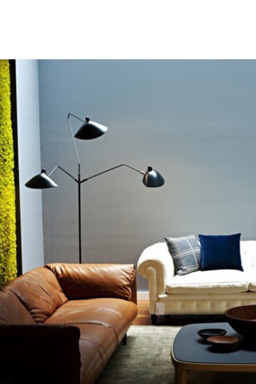 Serge Mouille 3-arm Floor Lamp