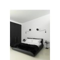 Serge Mouille Wall Light with 1 curved pivoting arm