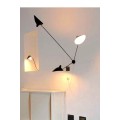 Serge Mouille Spider Wall Light with 3 fixed arms