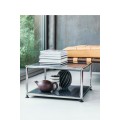 Table d'appoint guéridon USM Haller 52,3 x 41,8 x h39 cm