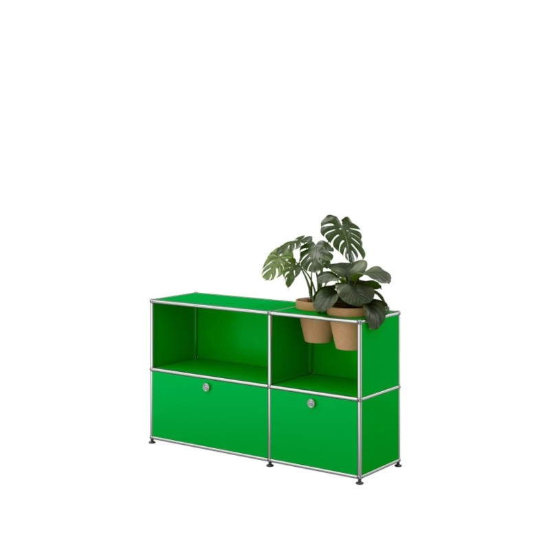 Meuble de rangement USM Haller M57 125 x 35 x h74 cm