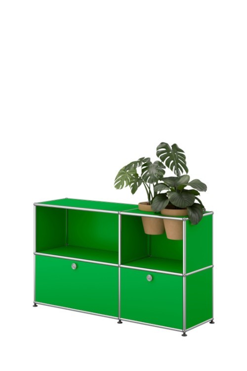 Meuble de rangement USM Haller M57 125 x 35 x h74 cm