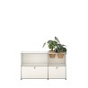Meuble de rangement USM Haller M57 125 x 35 x h74 cm