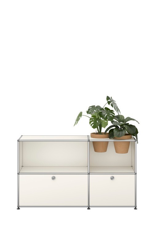 Meuble de rangement USM Haller M57 125 x 35 x h74 cm