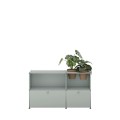 Meuble de rangement USM Haller M57 125 x 35 x h74 cm