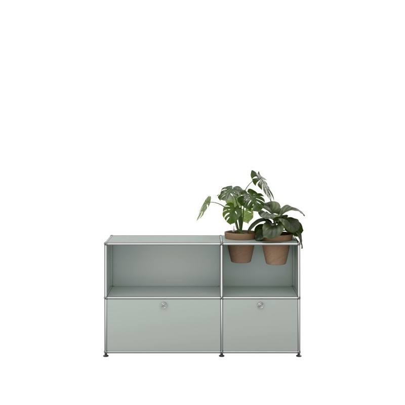 Meuble de rangement USM Haller M57 125 x 35 x h74 cm