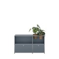 Meuble de rangement USM Haller M57 125 x 35 x h74 cm
