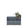 Meuble de rangement USM Haller M57 125 x 35 x h74 cm