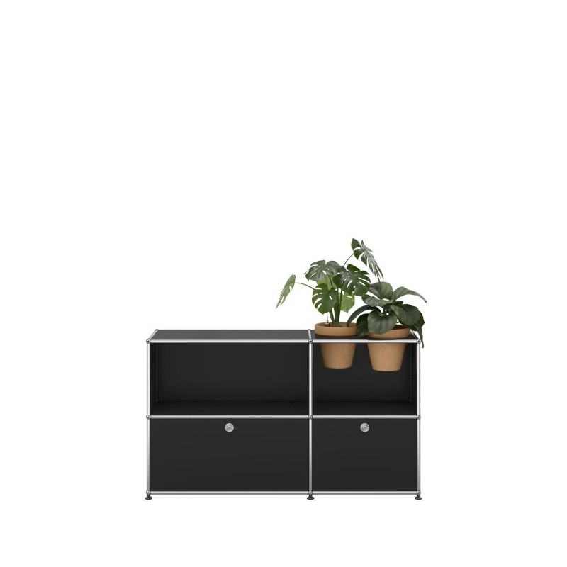 Meuble de rangement USM Haller M57 125 x 35 x h74 cm